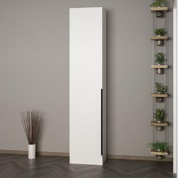 Předsíňová skříň  NOAH 1 bílá/černá 1