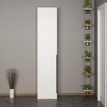 Předsíňová skříň  NOAH 1 bílá/černá 3