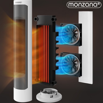 Ohřívač/ventilátor NOISE 1 bílá, 2000W 5