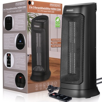 Ohříváč/ventilátor NOISE černá, 2000W 3