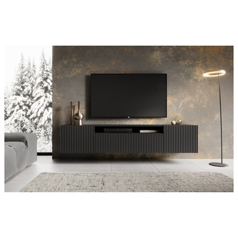 Závěsný TV stolek NONIE černá 1