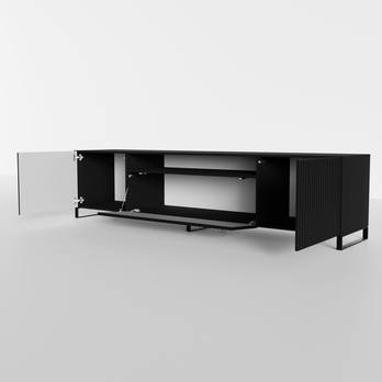 TV stolek NONIE černá 2