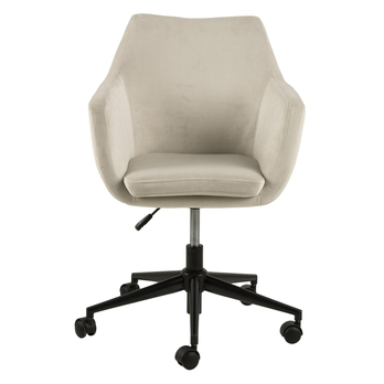 Kancelářská židle  NORA světle hnědá/černá 2