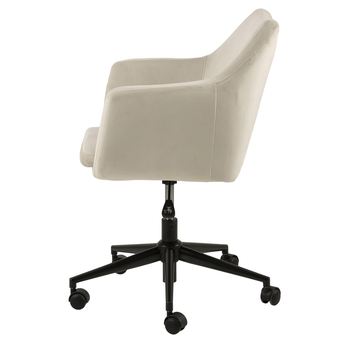 Kancelářská židle  NORA světle hnědá/černá 3