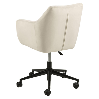 Kancelářská židle  NORA světle hnědá/černá 4