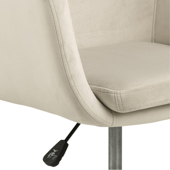 Kancelářská židle  NORA světle hnědá/černá 6