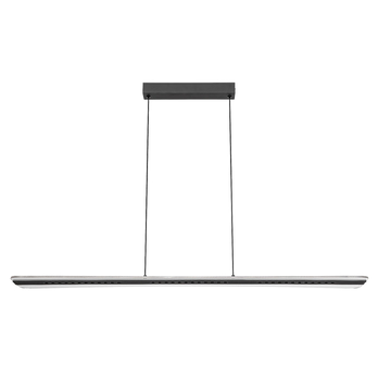 Závěsné svítidlo NORAEL černá/průhledná 7