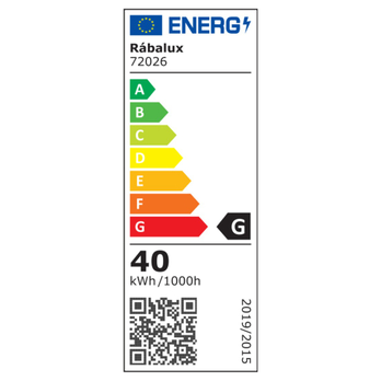 Závěsné svítidlo NORAEL černá/průhledná 8
