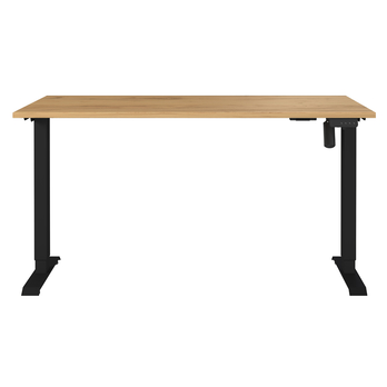 Psací stůl NORDA dub/černá, šířka 140 cm 1