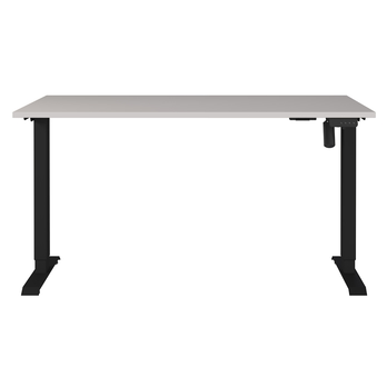 Psací stůl NORDA kašmírová/černá, šířka 140 cm 1