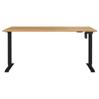 Psací stůl NORDA dub/černá, šířka 160 cm 1