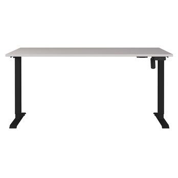 Psací stůl NORDA kašmírová/černá, šířka 160 cm 1