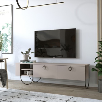 TV stolek NORDFOLK mocca 1