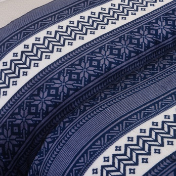 Povlečení NORDIC BLUE modrá, 70x90 a 140x200 cm 1