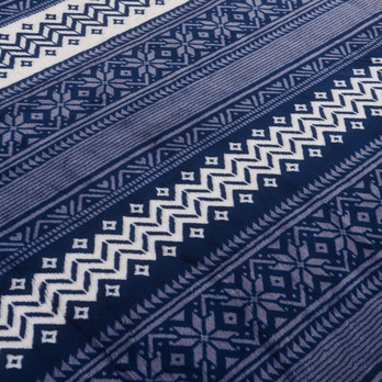 Povlečení NORDIC BLUE modrá, 70x90 a 140x200 cm 2