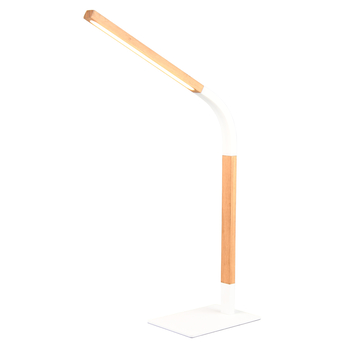 Stolní lampa NORRIS bílá/přírodní 2
