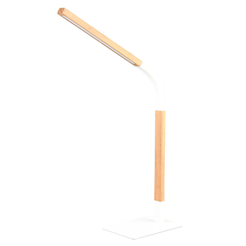 Stolní lampa NORRIS bílá/přírodní 4