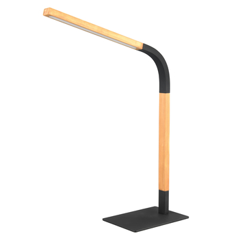 Stolní lampa NORRIS černá/přírodní 2