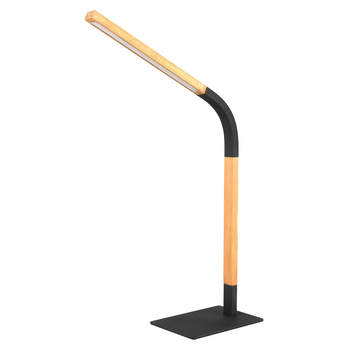 Stolní lampa NORRIS černá/přírodní 3