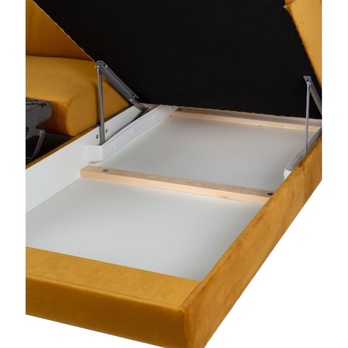 Sedací souprava NORTON pravá, žlutá 2