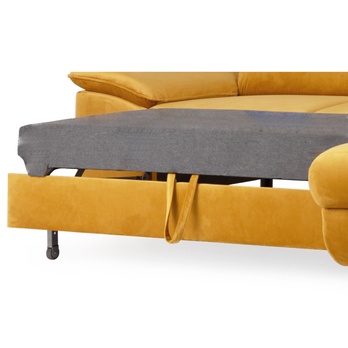 Sedací souprava NORTON pravá, žlutá 3