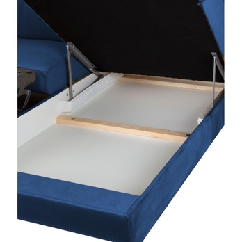 Sedací souprava NORTON pravá, modrá 2