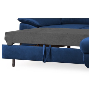 Sedací souprava NORTON pravá, modrá 3