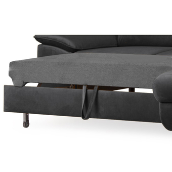 Sedací souprava NORTON pravá, antracitová 3