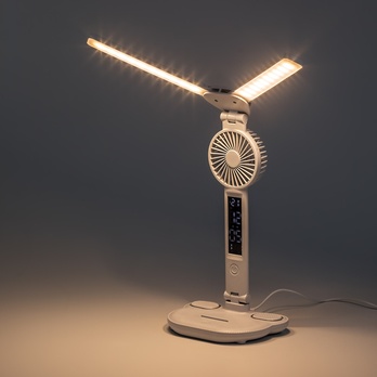 Stolní lampa NOVILO bílá 10