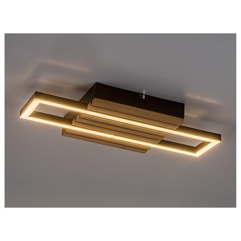 Stropní svítidlo NOXELLE 2 dub/černá, šířka 43 cm 8