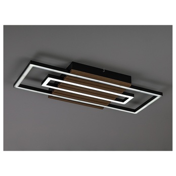Stropní svítidlo NOXELLE 2 dub/černá, šířka 60 cm 5