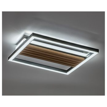 Stropní svítidlo NOXELLE 3 dub/černá, šířka 32 cm 8