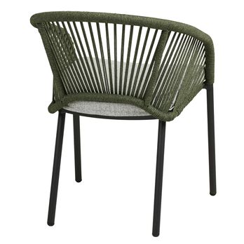 Jídelní židle NUVILLO šedá/zelená 5