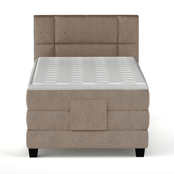 Polohovací postel boxspring NYSA 2 taupe, 120x200 cm 3