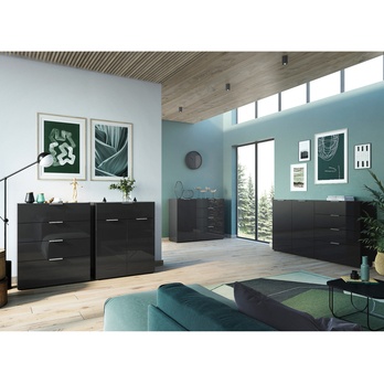 Komoda OAKLAND 3695 černá 1