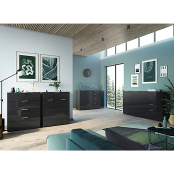 Komoda OAKLAND 3698 černá 1