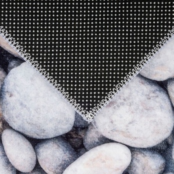 Koberec OBLÁZKY šedá, 60x90 cm 2