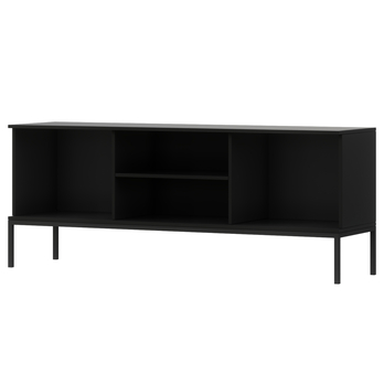 TV komoda ODETTE dub artisan/černá 2