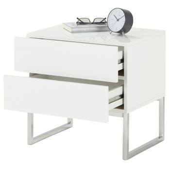 Noční stolek ODON IIS bílá vysoký lesk 4