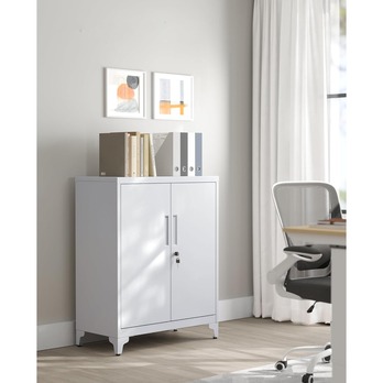 Skříň do pracovny OFFICE bílá 2