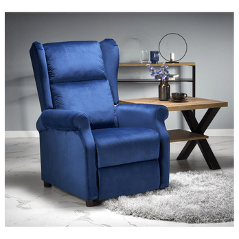 Křeslo OGESTAN 2 tmavě modrá 1