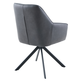 Jídelní židle OLENA antracitová 3