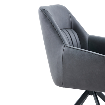 Jídelní židle OLENA antracitová 6