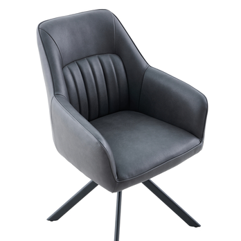 Jídelní židle OLENA antracitová 7