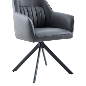 Jídelní židle OLENA antracitová 8