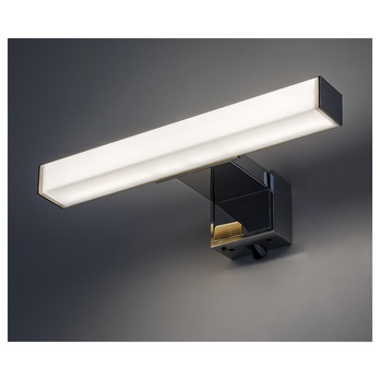 Koupelnové nástěnné LED svítidlo OLIRO chrom, šířka 20 cm 2