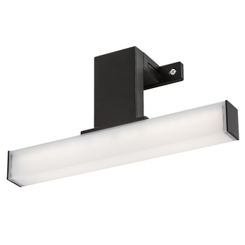 Koupelnové nástěnné LED svítidlo OLIRO černá, šířka 20 cm 4