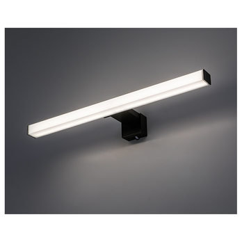 Koupelnové nástěnné LED svítidlo OLIRO černá, šířka 40 cm 2