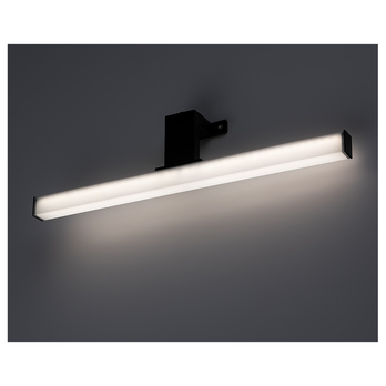 Koupelnové nástěnné LED svítidlo OLIRO černá, šířka 40 cm 5