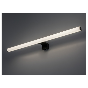 Koupelnové nástěnné LED svítidlo OLIRO černá, šířka 60 cm 2